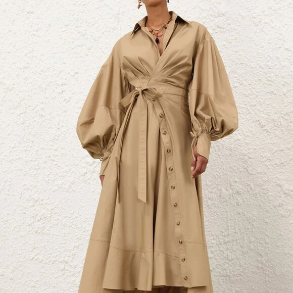 Zimmermann Dresses & Skirts - Zimmermann lapel long dress